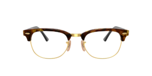 Brown & Gold Full Rim Aviator