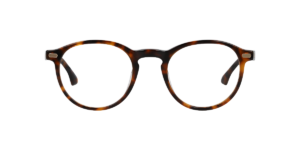 Black  & Brown Full Rim Round