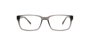 Gray Transparent Full Rim Geometric