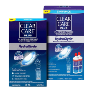 CLEAR CARE Alcon Clear Care with Lens Case , 12 Ounce Each -Twin Pack