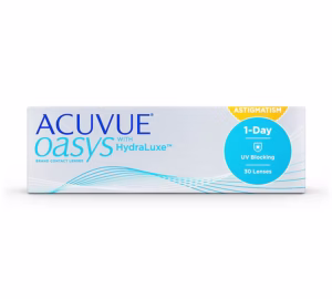 ACUVUE OASYS 1-Day with HydraLuxe for Astigmatism - JJ1DHLA30